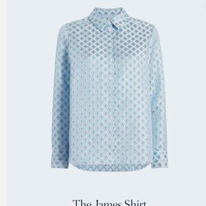 Hill House Home James Brocade Shirt - Never Worn